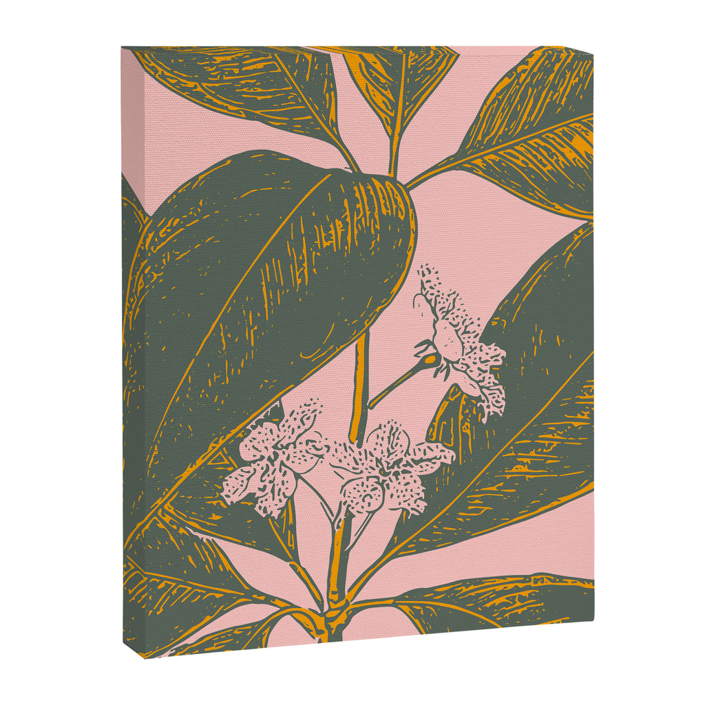 Modern Botanical Banana Leaf Canvas Print Gallery Image 8