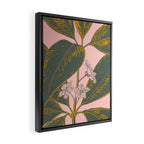 Modern Botanical Banana Leaf Framed Canvas Print Gallery Image 2