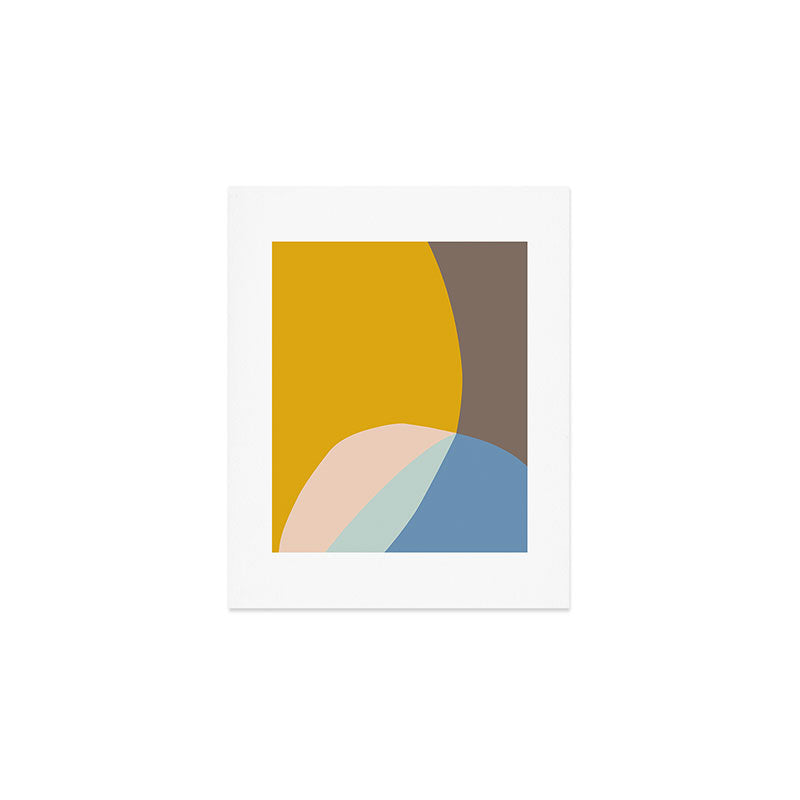 Organic Overlap Art Print Gallery Image 1