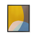 Organic Overlap Framed Canvas Print Gallery Image 6