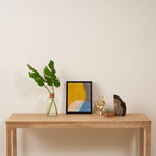 Organic Overlap Framed Canvas Print Gallery Image 4