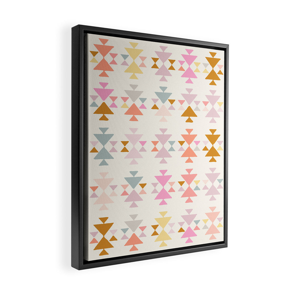 Painted in Pastel Framed Canvas Print Gallery Image 2