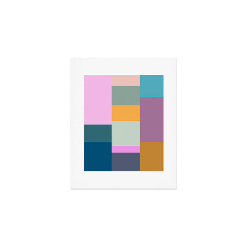 Playful Colorful Shapes 21  Art Print Gallery Image 1