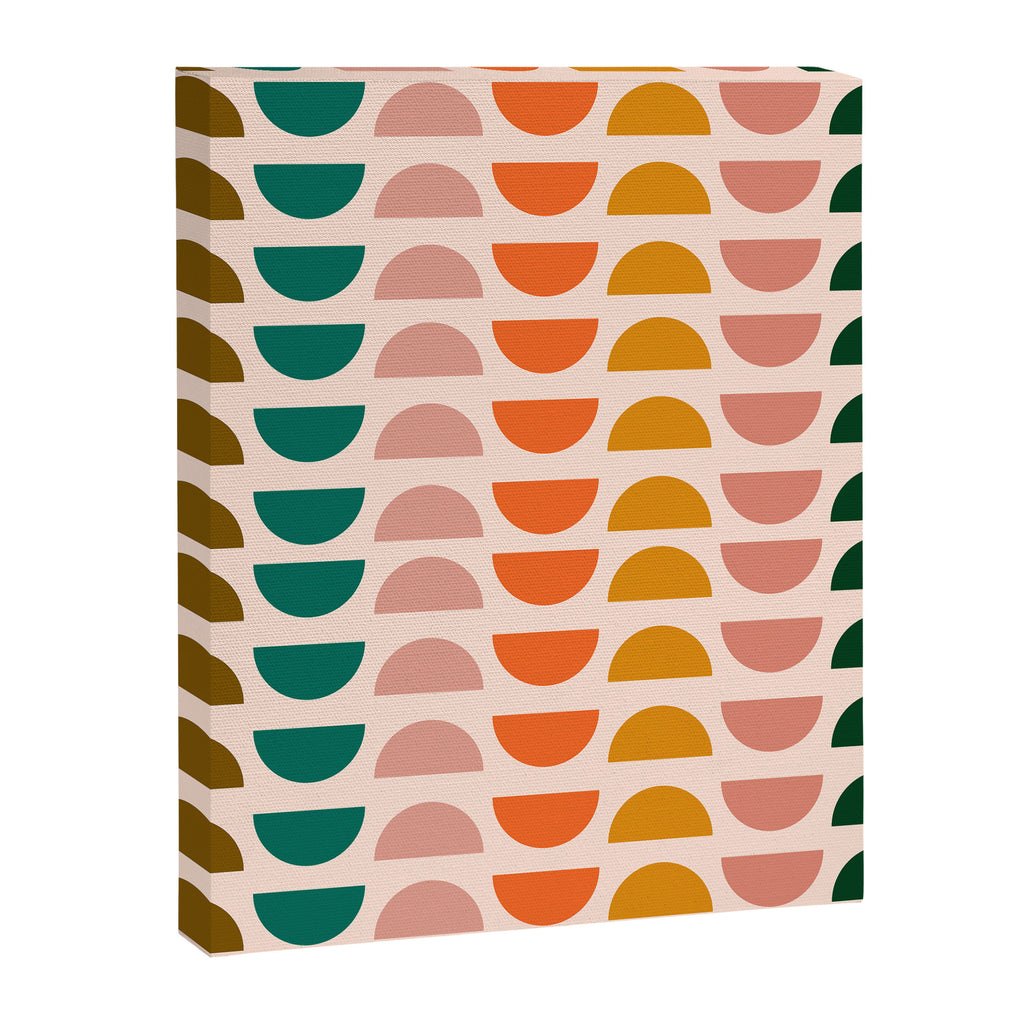 Retro 70s Geometrics Canvas Print Gallery Image 6