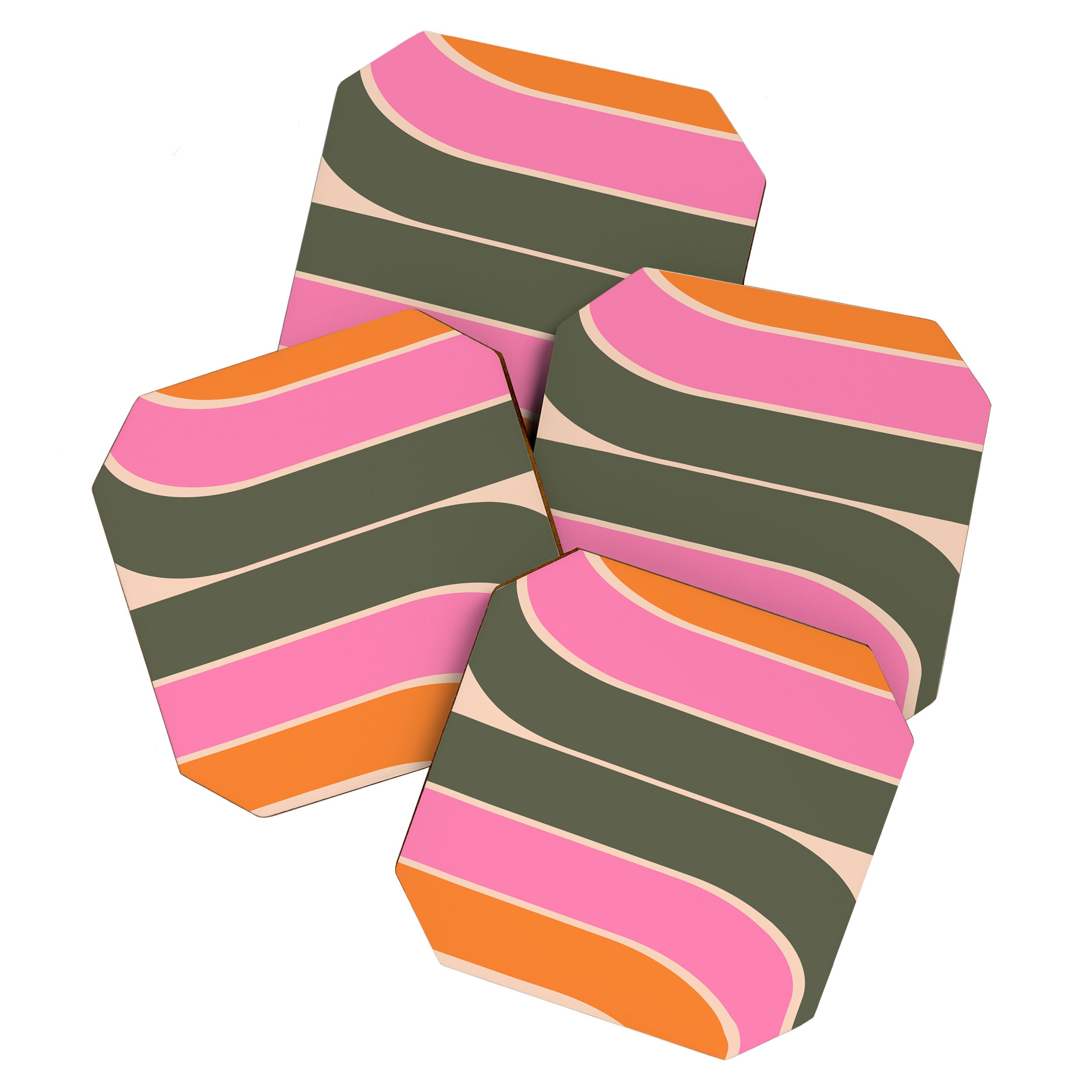 Retro Curve Coaster Gallery Image 1