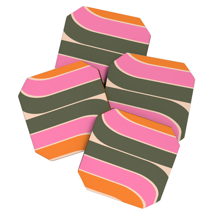 Retro Curve Coaster Gallery Image 1