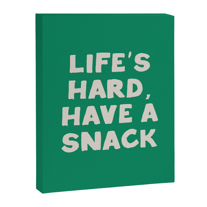 Retro Snack Humor for Food Lovers Canvas Print Gallery Image 1