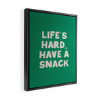 Retro Snack Humor for Food Lovers Framed Canvas Print Gallery Image 2