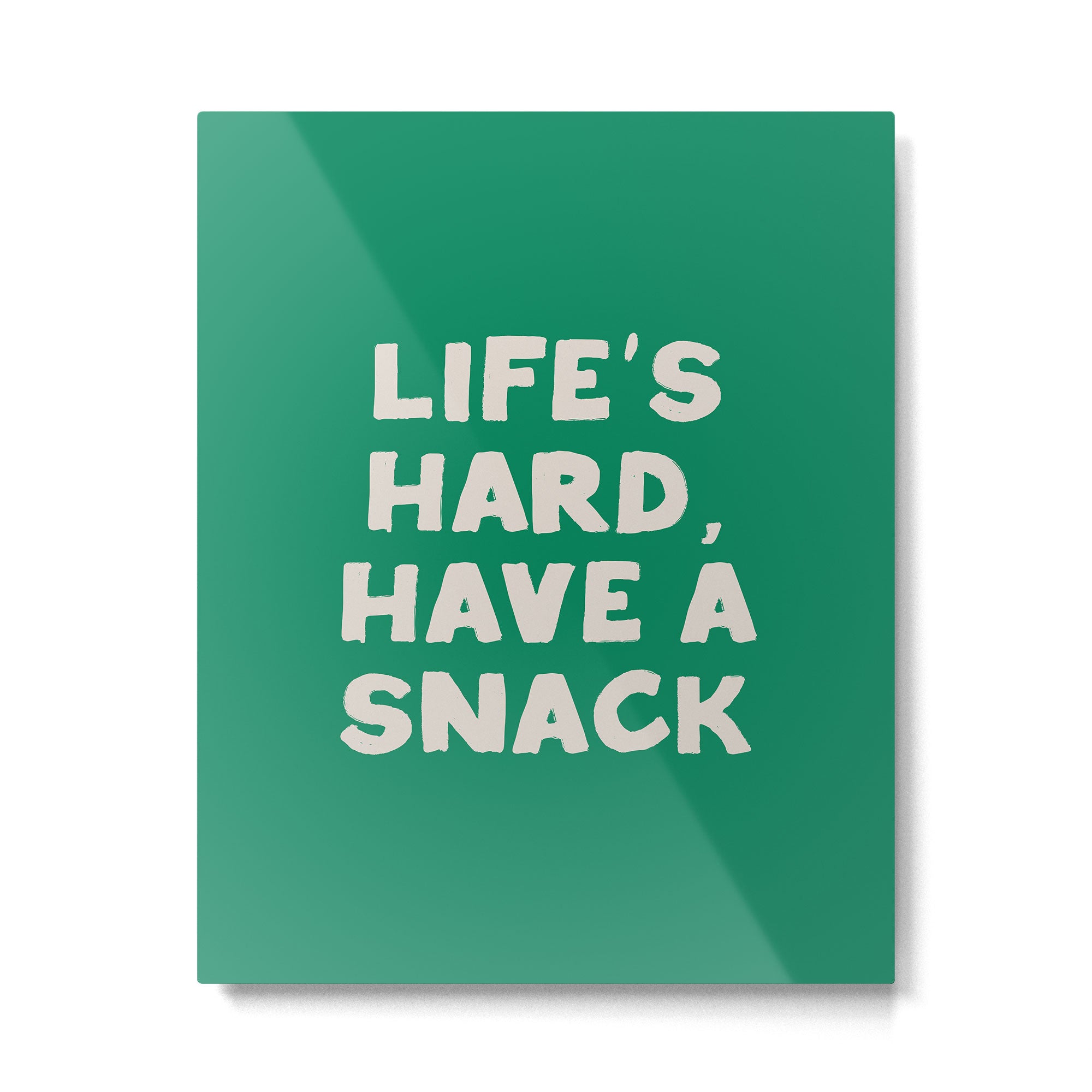 Retro Snack Humor for Food Lovers Metal Print Gallery Image 4