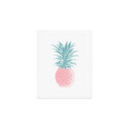 Simple Modern Boho Pineapple Drawing Art Print Gallery Image 1