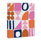 Sweet Whimsy Shapes Pattern  Canvas Print Gallery Image 8