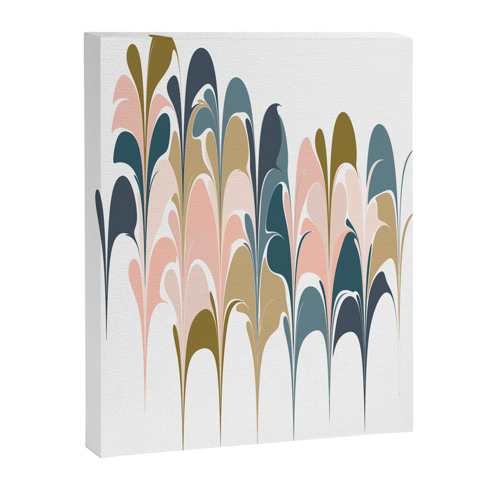 Zen Abstract Shapes Canvas Print Gallery Image 1