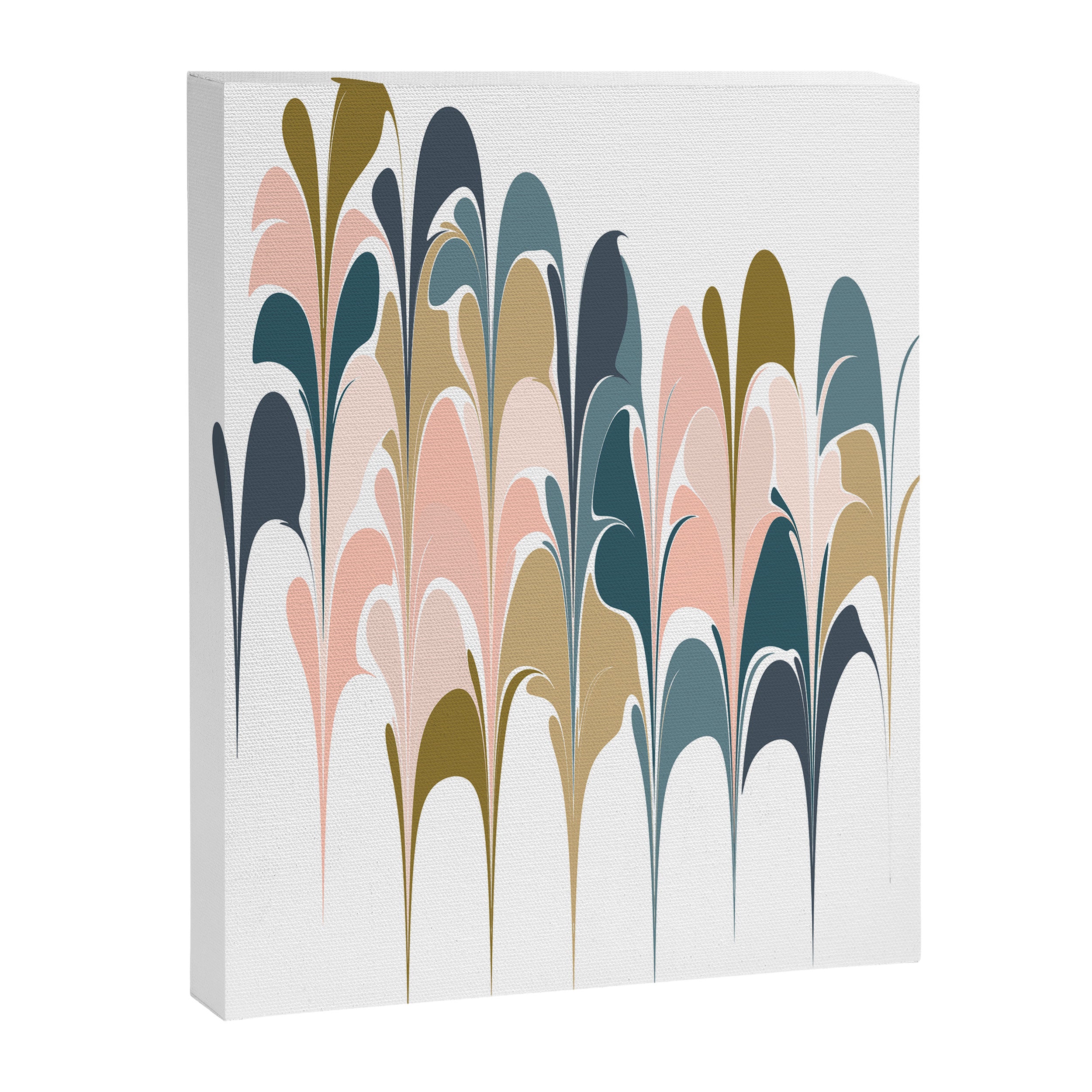 Zen Abstract Shapes Canvas Print Gallery Image 6