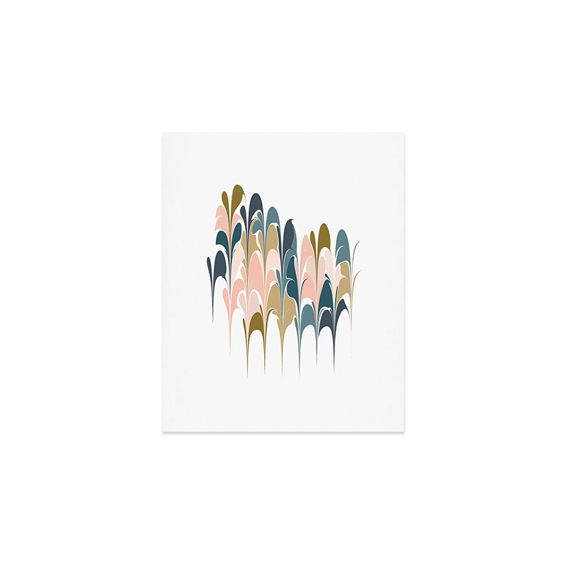 Zen Abstract Shapes Art Print Gallery Image 1