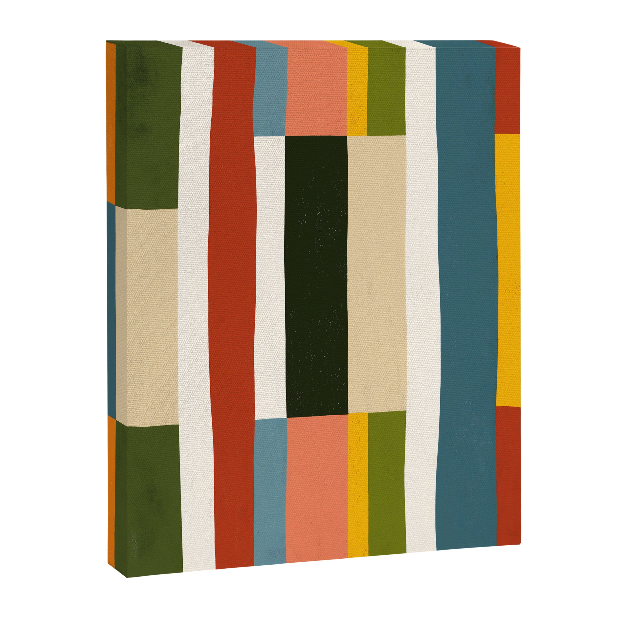 Autumn Winter Striped Revival Canvas Print Gallery Image 8