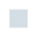 Baby Blue Gingham Check Art Print Gallery Image 1