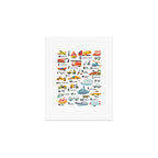 Beep Beep Alphabet Art Print Gallery Image 1