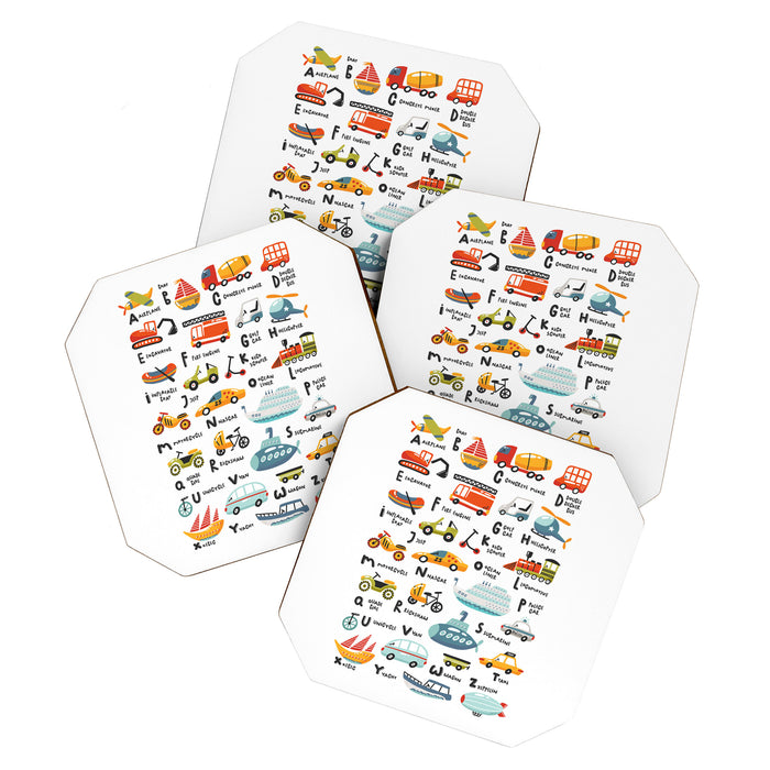 Beep Beep Alphabet Coaster Gallery Image 1