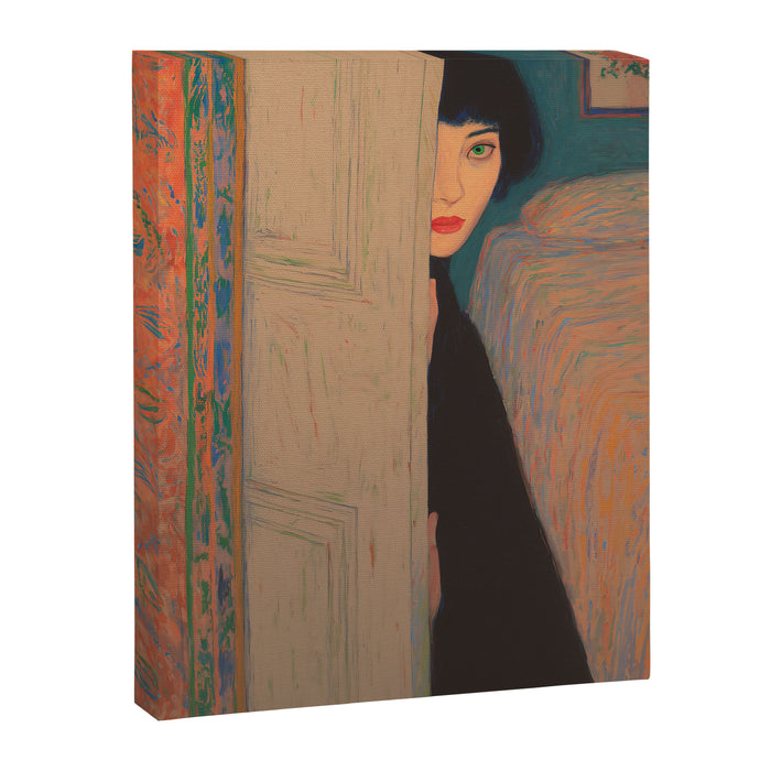 Behind the Painted Door Canvas Print Gallery Image 1