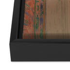 Behind the Painted Door Framed Canvas Print Gallery Image 3