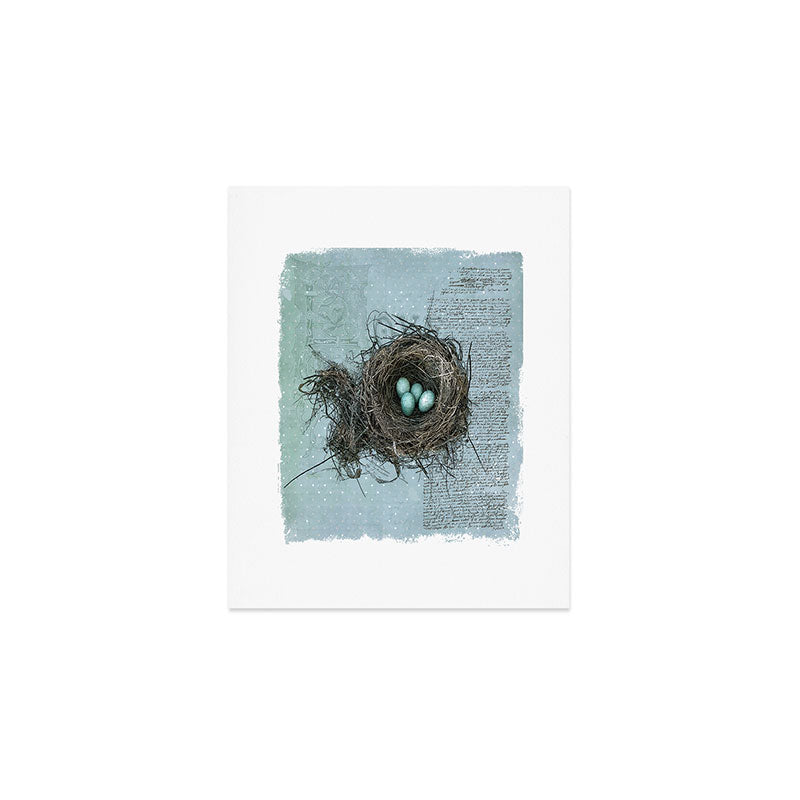 Bird Nest Art Print Gallery Image 1