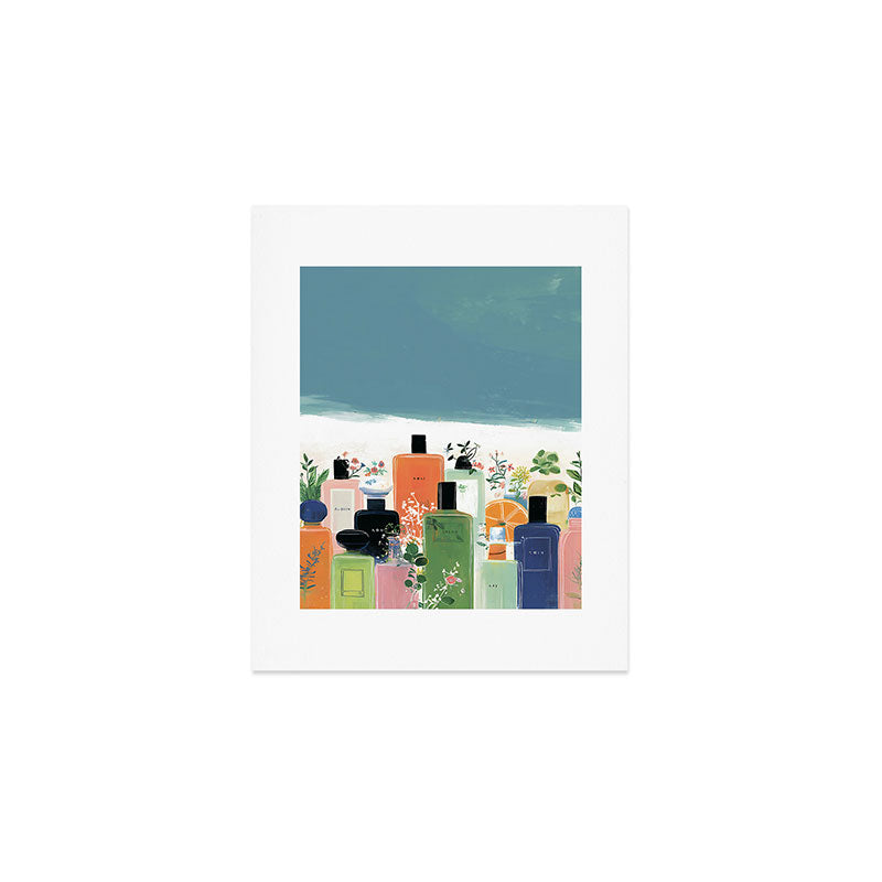 Botanical Citrus Perfume Collection Art Print Gallery Image 1