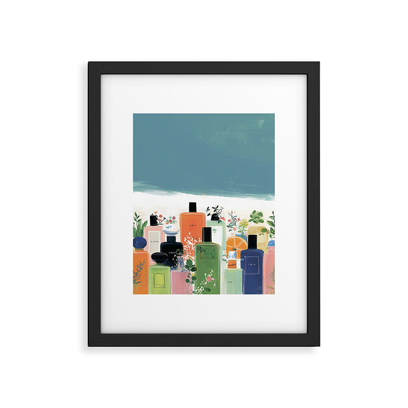 Botanical Citrus Perfume Collection Framed Art Print Gallery Image 5