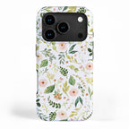 Botanical Spring Flowers iPhone Case Gallery Image 1