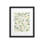Botanical Spring Flowers Framed Art Print Gallery Image 4