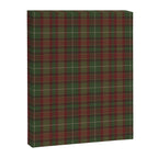Burgundy Green Classic Plaid Canvas Print Gallery Image 8