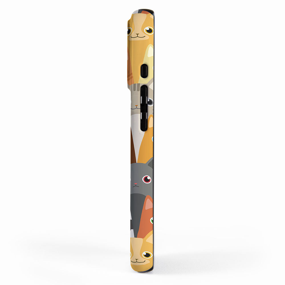 Cats Pattern iPhone Case Gallery Image 2