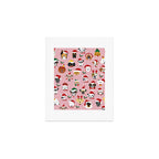 Christmas Dog Pattern Illustration Art Print Gallery Image 1