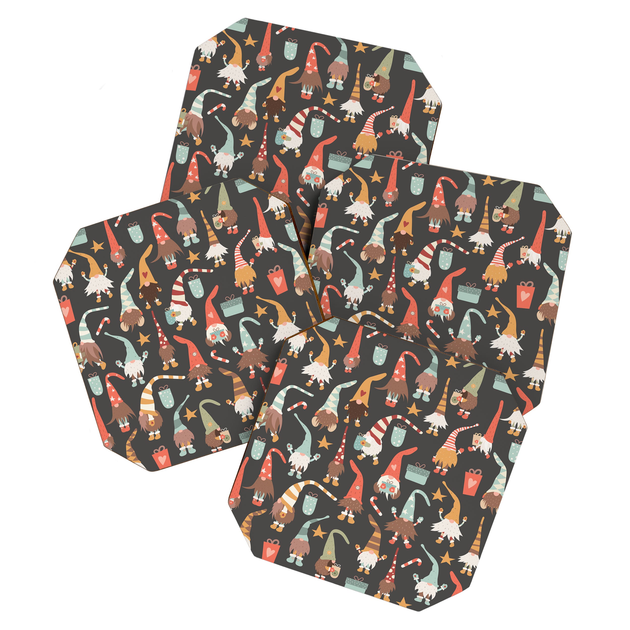 Christmas Gnomes Coaster Gallery Image 1