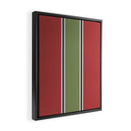 Christmas Stripes Winter 2025 Framed Canvas Print Gallery Image 2