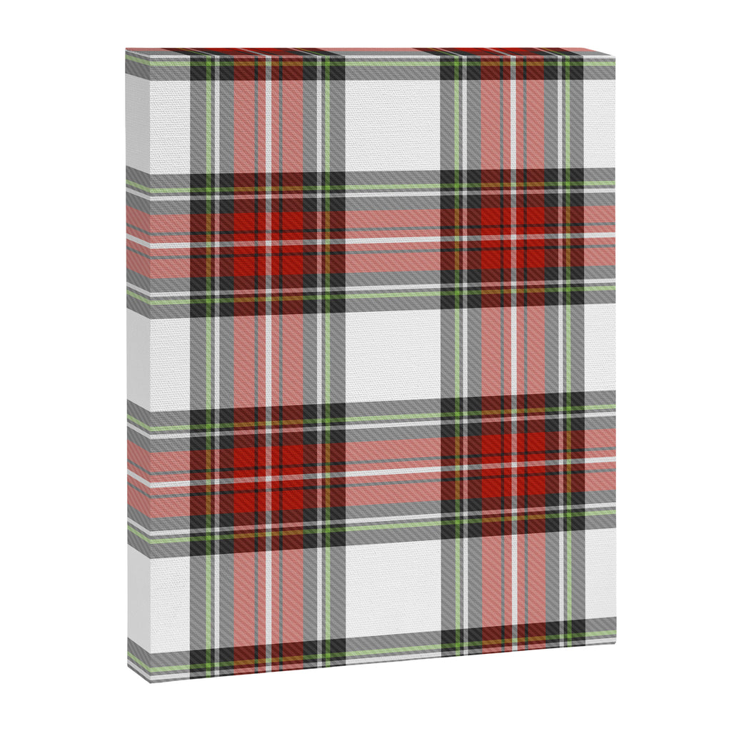 Christmas Tartan Plaid Canvas Print Gallery Image 8