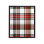 Christmas Tartan Plaid Framed Canvas Print Gallery Image 8