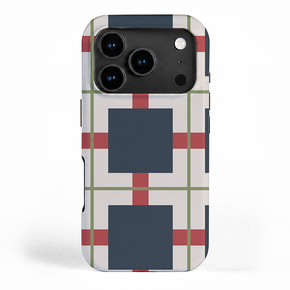 Classic Holiday Plaid Pattern iPhone Case Gallery Image 1