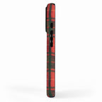 Classic Red Tartan Pattern iPhone Case Gallery Image 2