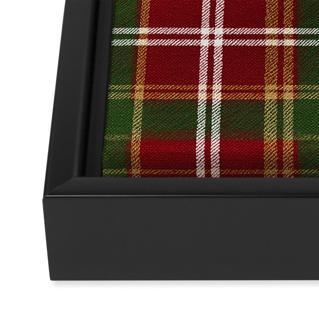 Classic Tartan Plaid Framed Canvas Print Gallery Image 3