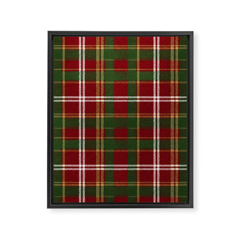 Classic Tartan Plaid Framed Canvas Print Gallery Image 8