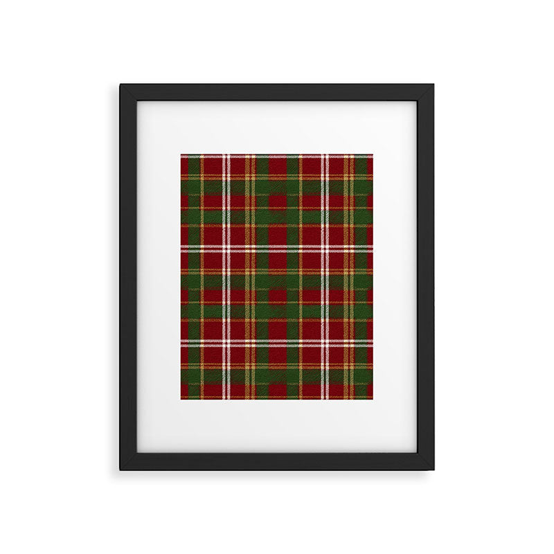 Classic Tartan Plaid Framed Art Print Gallery Image 6
