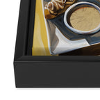 Coffee, Sweets and Sunlight Framed Canvas Print Gallery Image 3