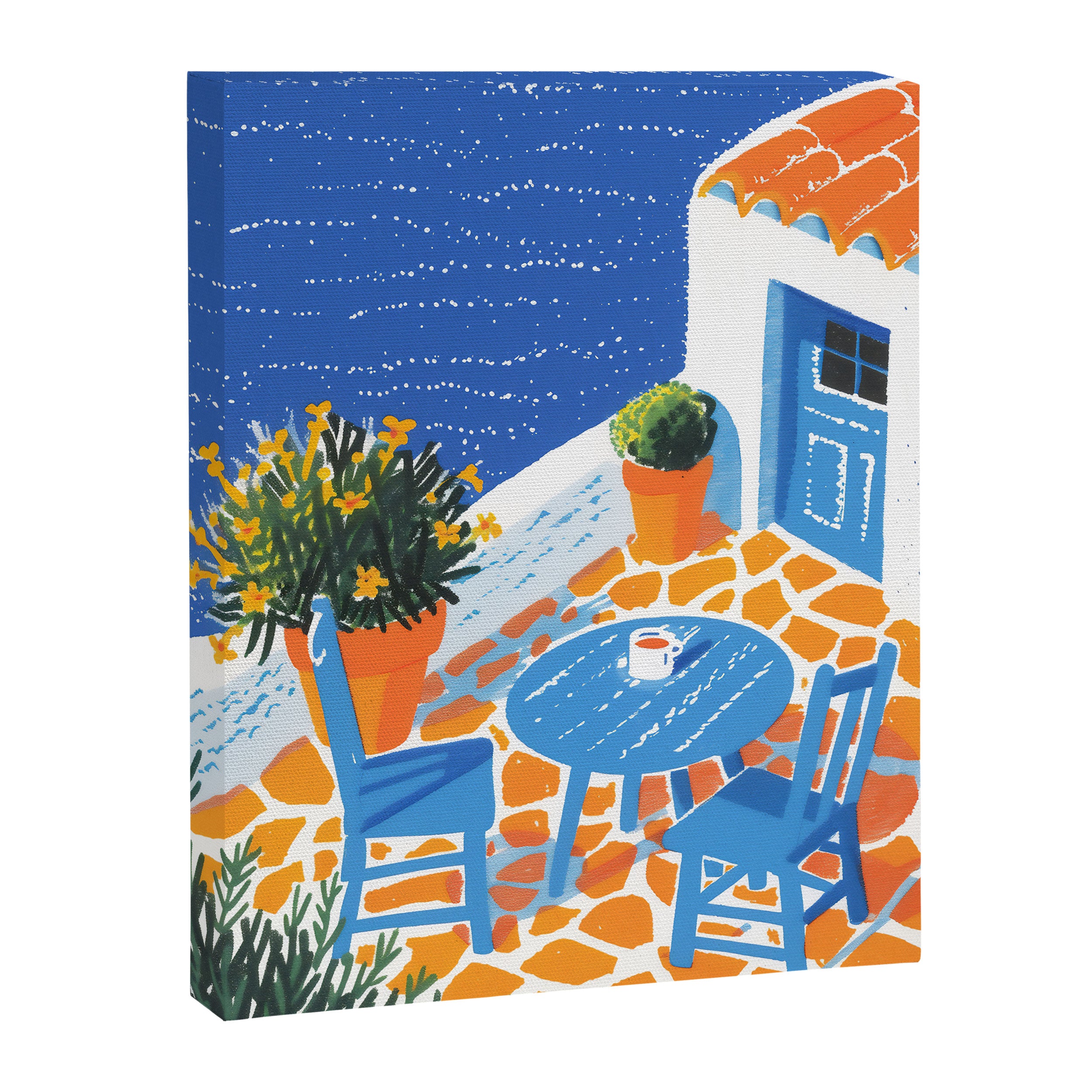 Coffee with a view Canvas Print Gallery Image 6