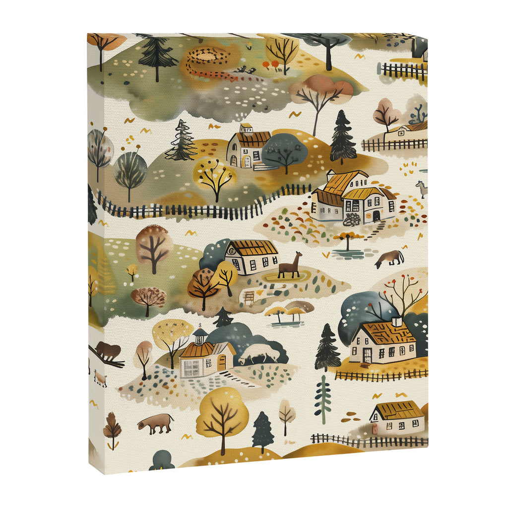 Cozy Heirloom Countryside Charm Canvas Print Gallery Image 8