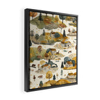 Cozy Heirloom Countryside Charm Framed Canvas Print Gallery Image 2