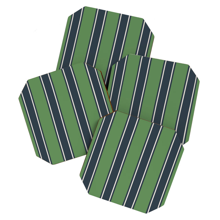 Cozy Heirloom Stripe Harmony Coaster Gallery Image 1