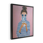 Cozy Morning Coffee Vibes Framed Canvas Print Gallery Image 2