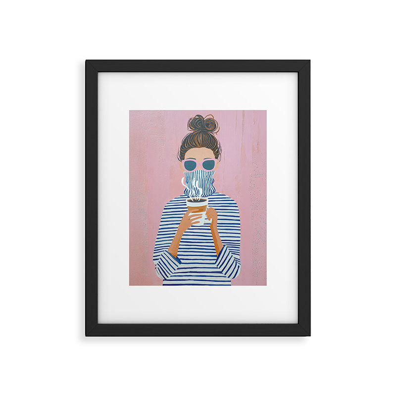 Cozy Morning Coffee Vibes Framed Art Print Gallery Image 5