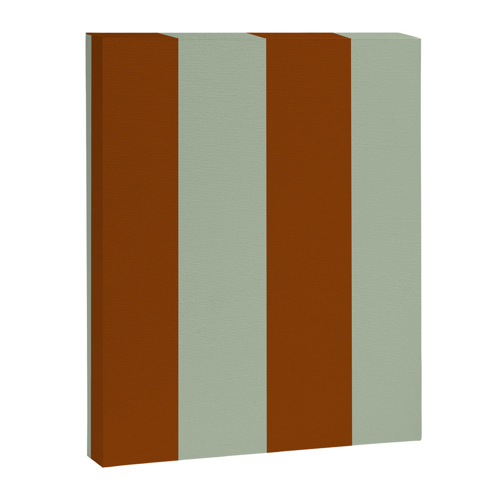 Crystal and Tobacco Stripes Canvas Print Gallery Image 8