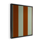 Crystal and Tobacco Stripes Framed Canvas Print Gallery Image 2